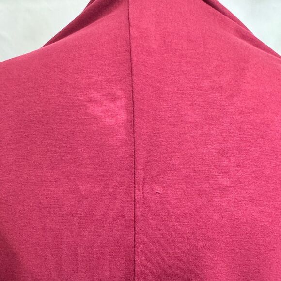 Free People Beach Cowl Neck Mini Dress Burgundy - Picture 6 of 9